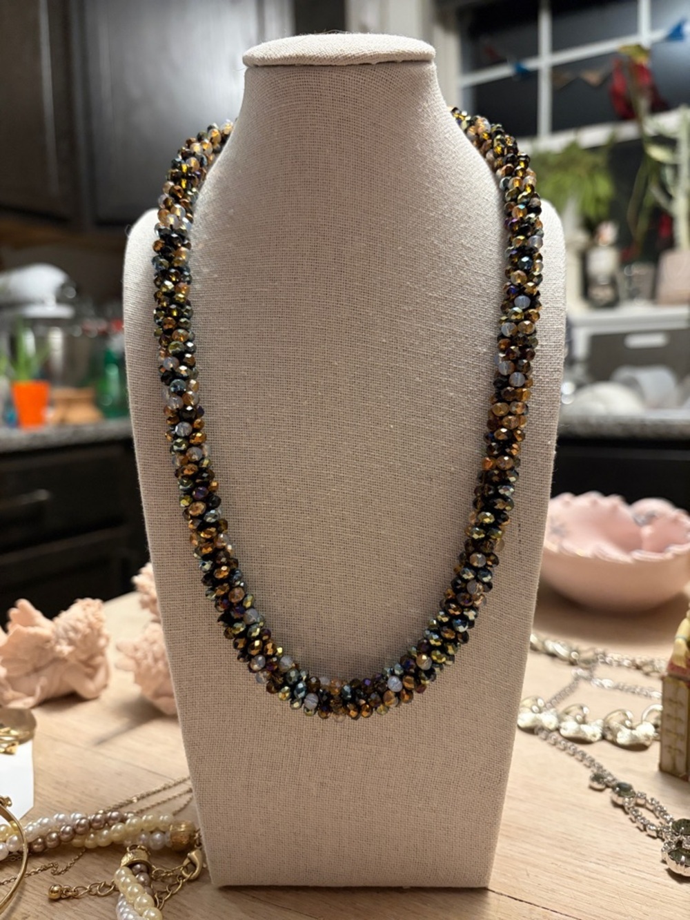 JOE FRESH | Handcrafted Multi-Tone Beaded Necklace